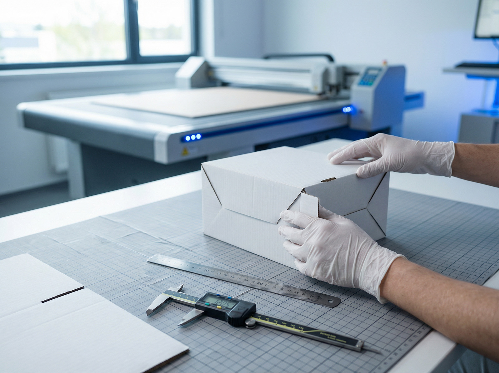 Packaging 3D Rendering & Blueprint